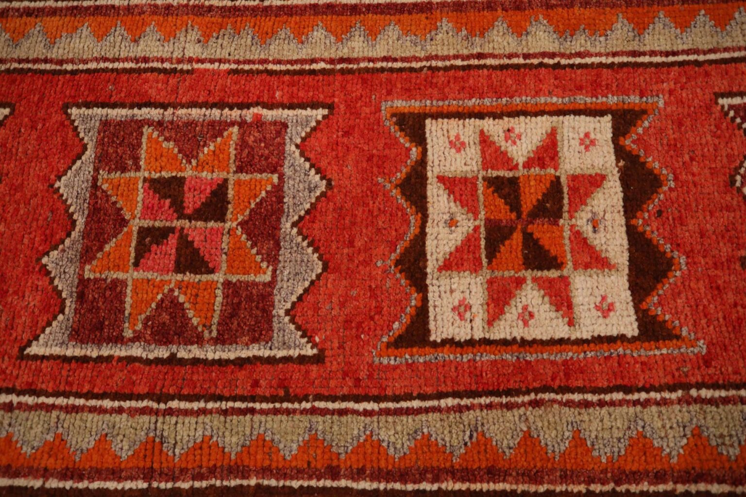 Thumbnail 7 for Antique Turkey Tribal Rug 93467