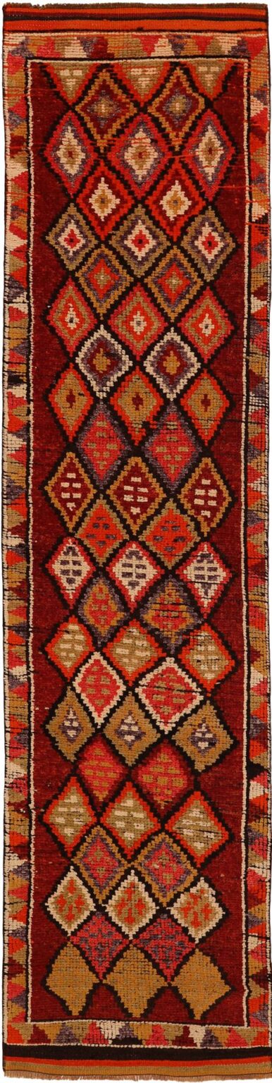 Thumbnail 15 for Antique Turkey Tribal Rug 93475