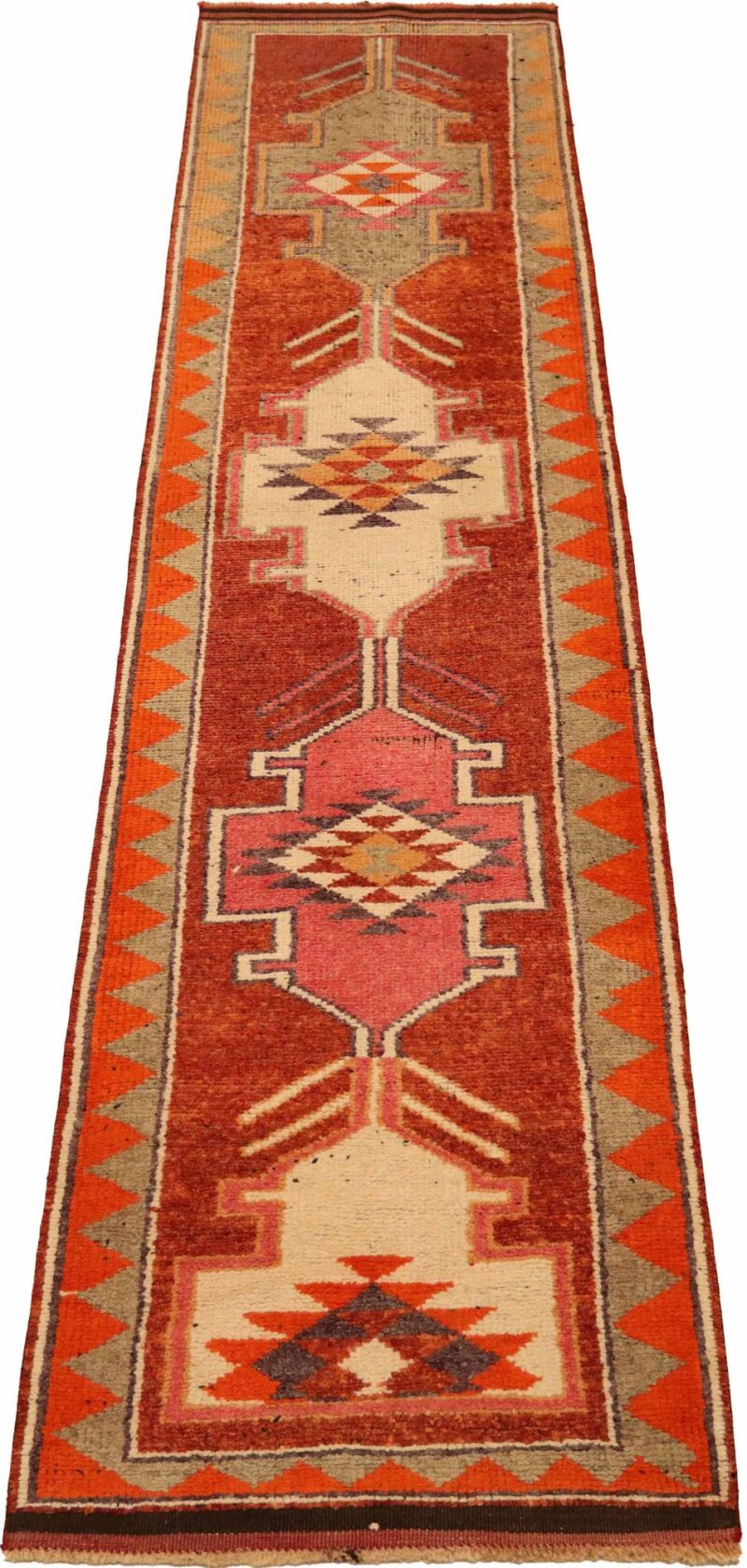 Thumbnail 12 for Antique Turkey Tribal Rug 93478