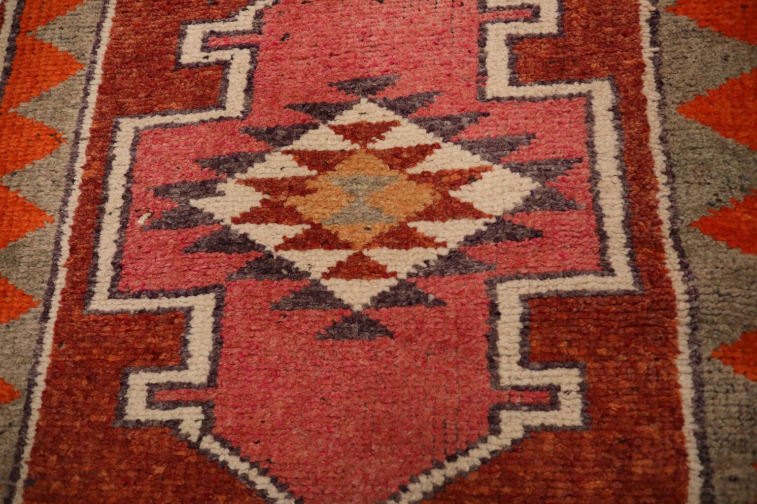 Thumbnail 10 for Antique Turkey Tribal Rug 93478
