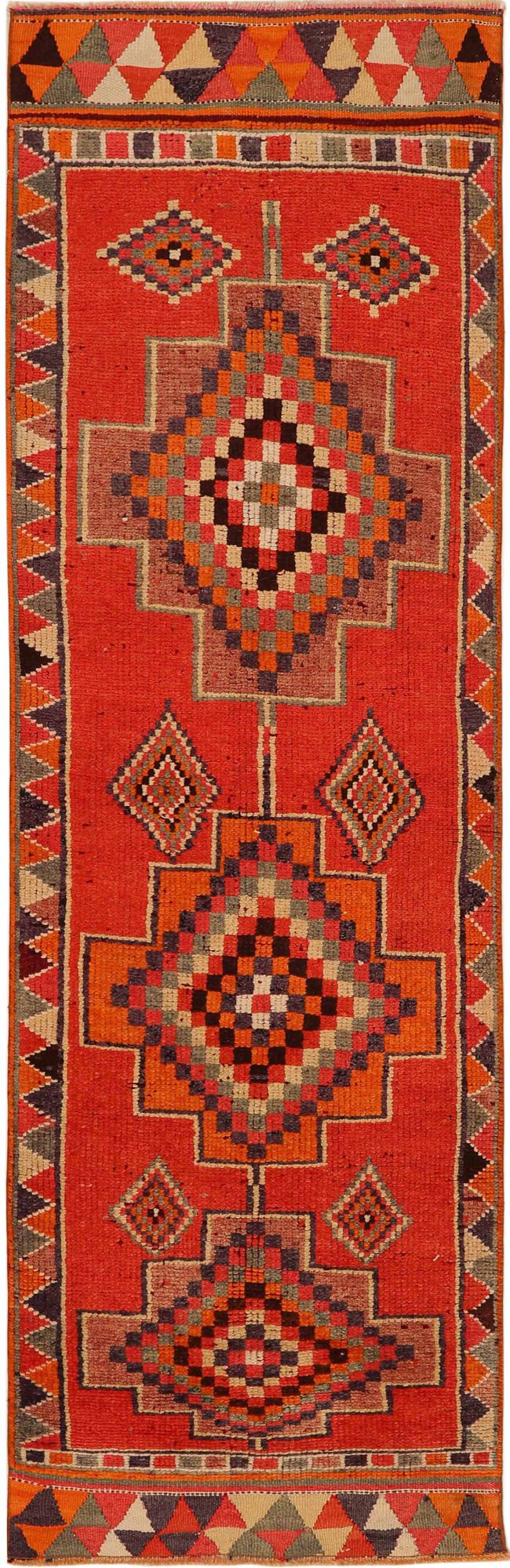 Thumbnail 6 for Antique Turkey Tribal Rug 93480