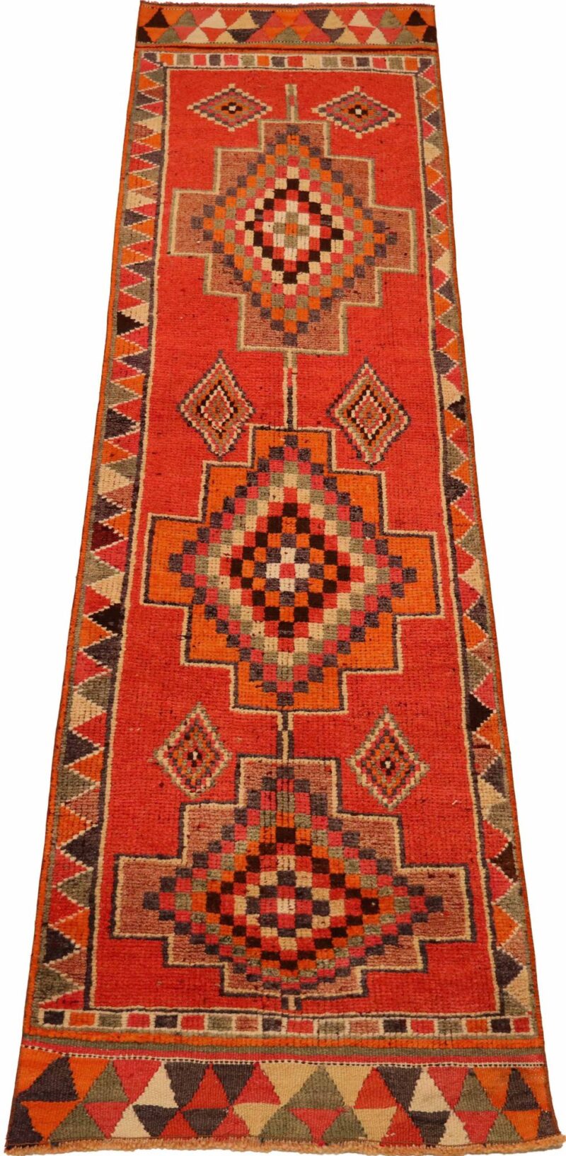 Thumbnail 12 for Antique Turkey Tribal Rug 93480