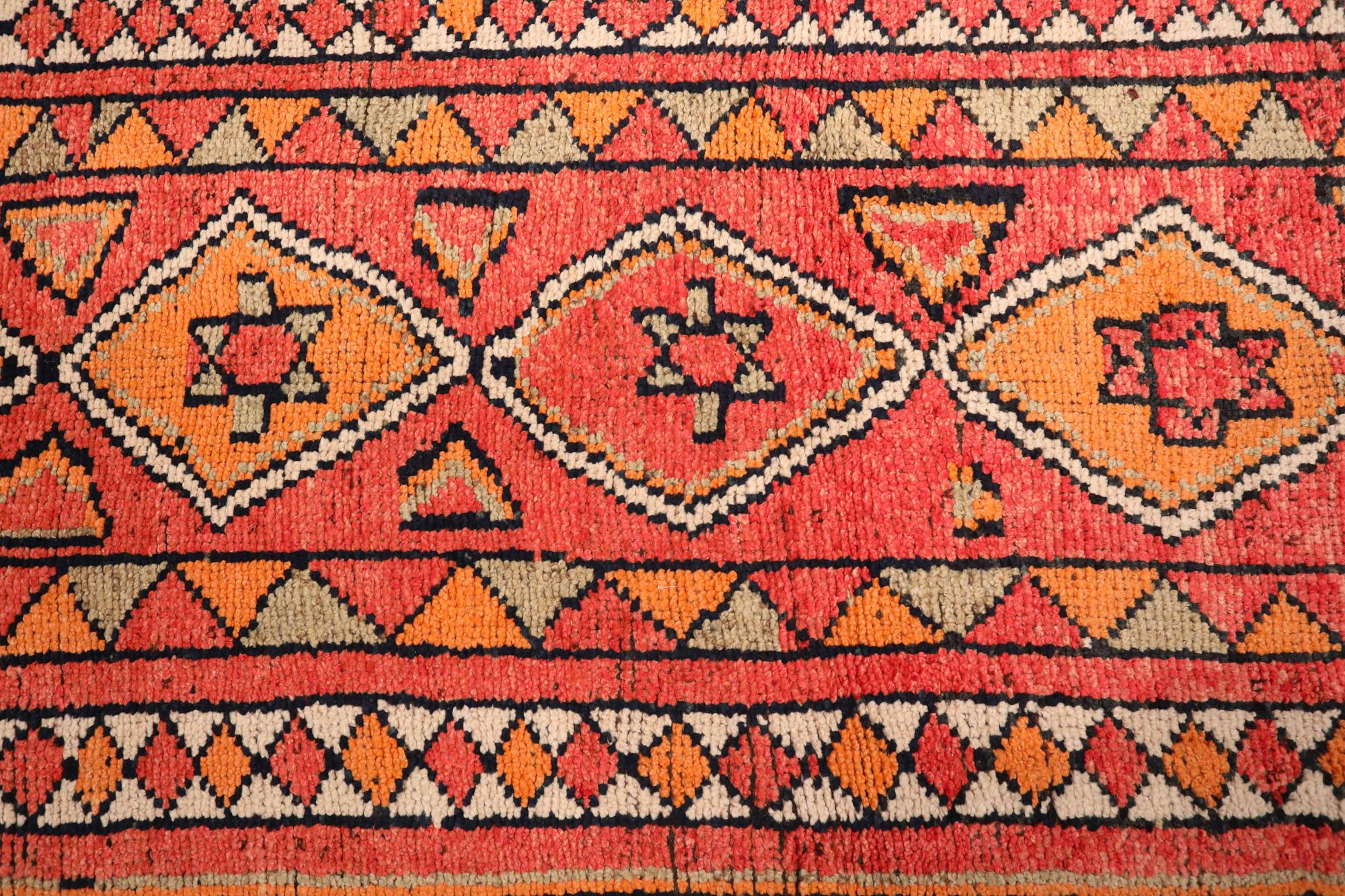 Thumbnail 5 for Antique Turkey Tribal Rug 93486