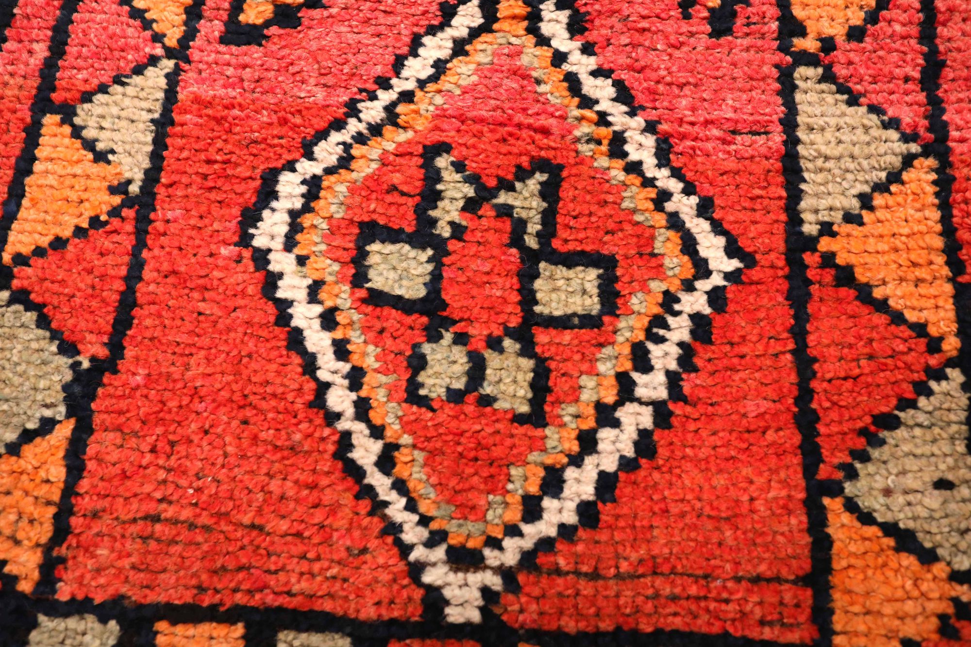 Thumbnail 11 for Antique Turkey Tribal Rug 93486