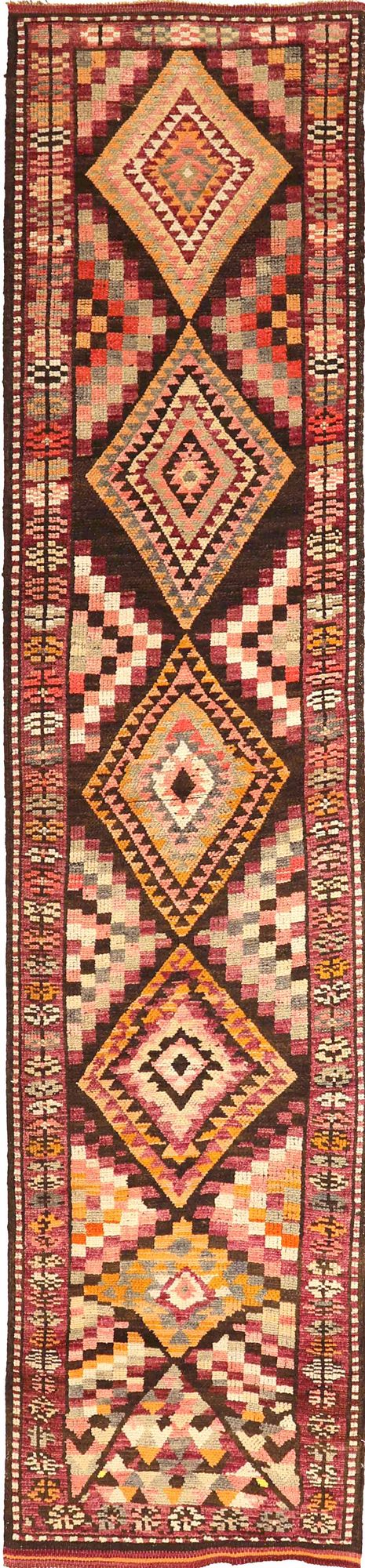 Thumbnail 9 for Antique Turkey Tribal Rug 93489