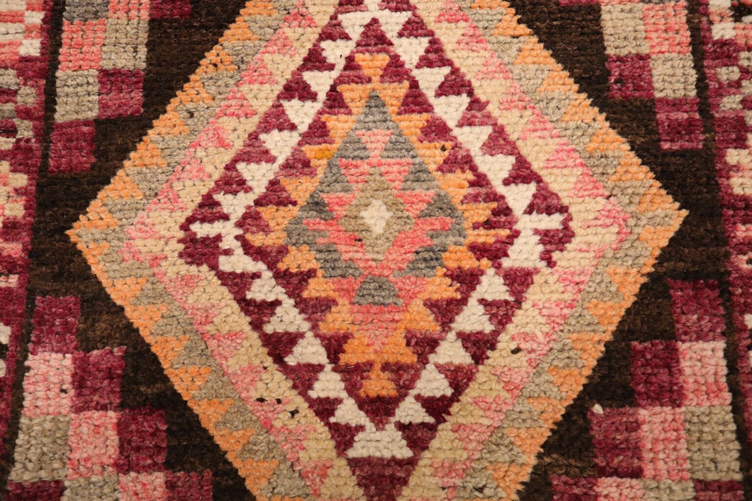 Thumbnail 8 for Antique Turkey Tribal Rug 93489