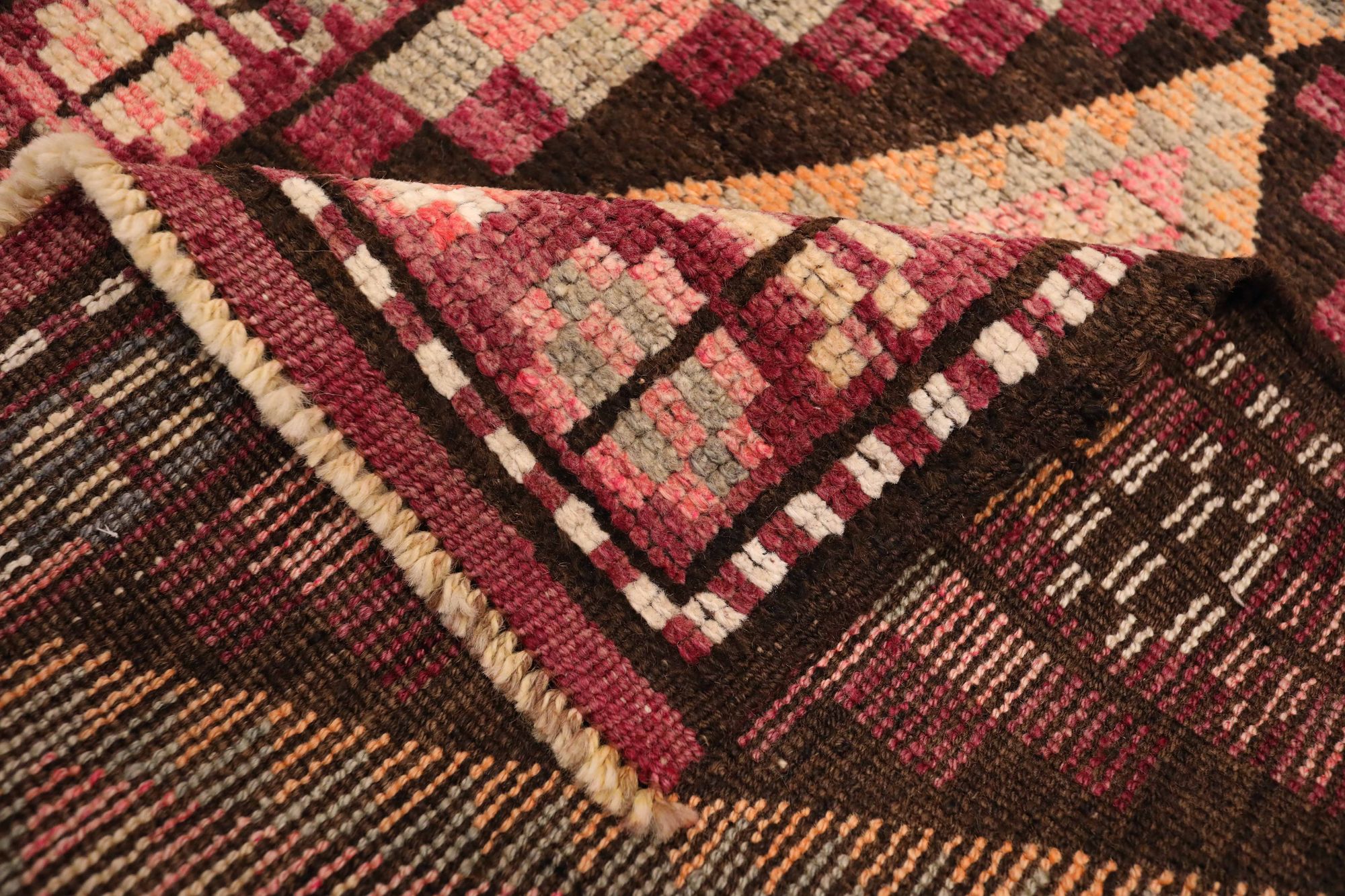 Thumbnail 2 for Antique Turkey Tribal Rug 93489