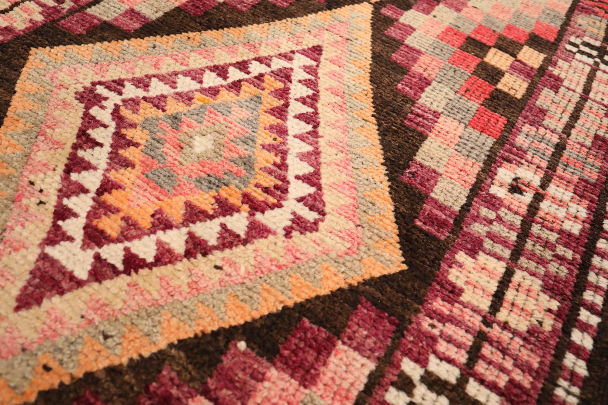 Thumbnail 4 for Antique Turkey Tribal Rug 93489