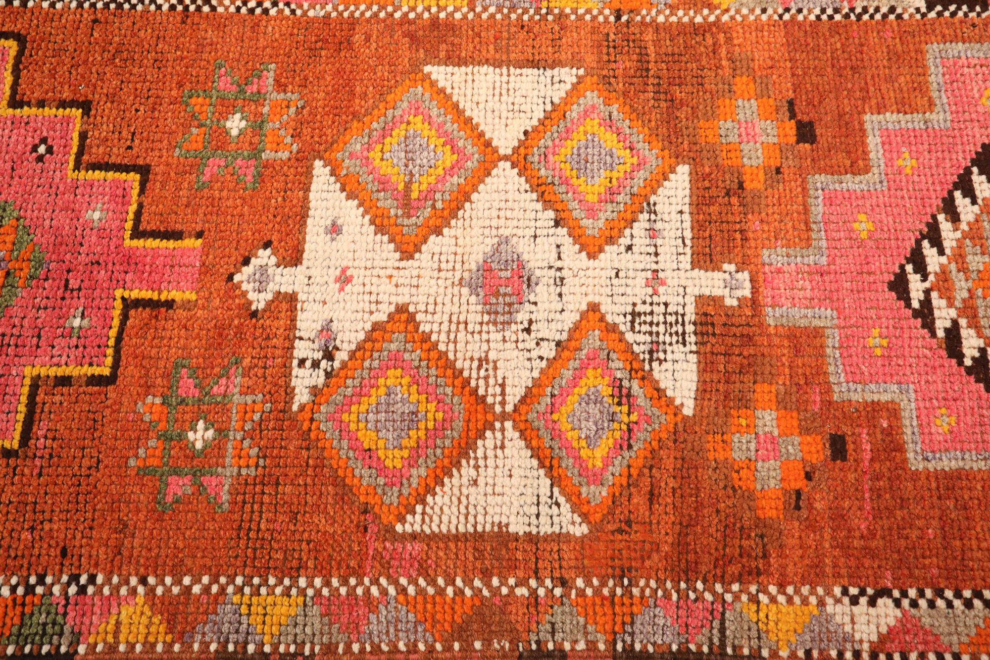 Thumbnail 2 for Antique Turkey Tribal Rug 93493