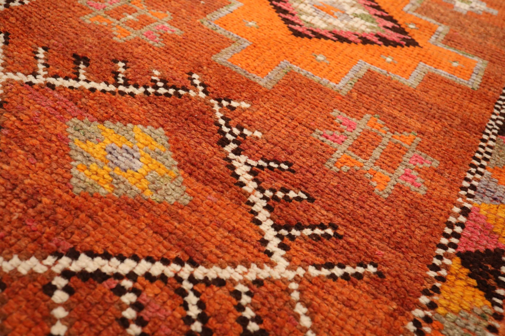 Thumbnail 9 for Antique Turkey Tribal Rug 93493