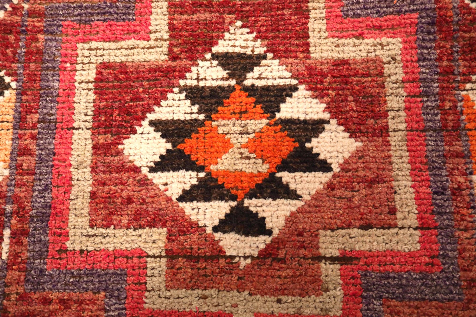 Thumbnail 2 for Antique Turkey Tribal Rug 93494