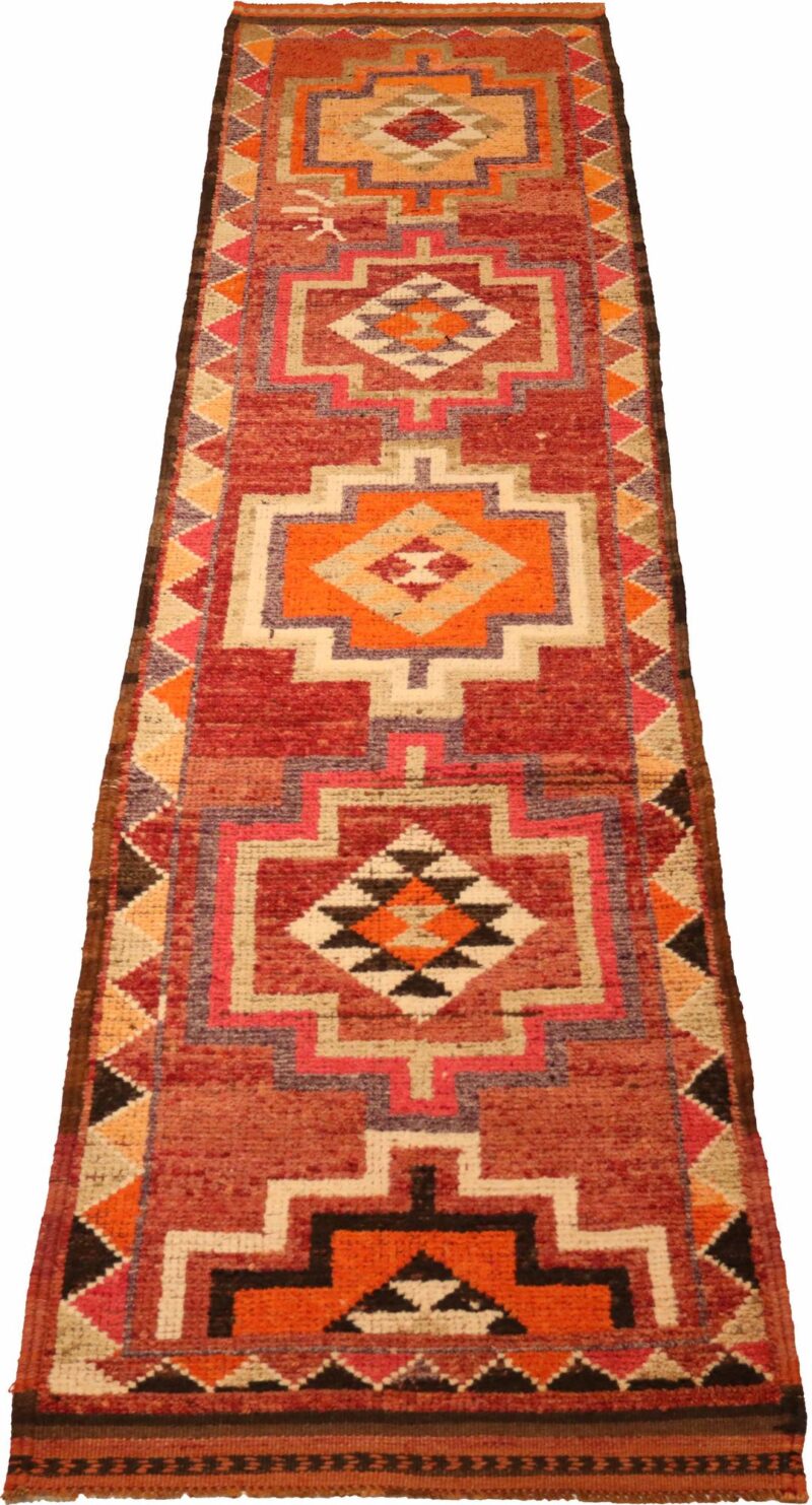 Thumbnail 15 for Antique Turkey Tribal Rug 93494