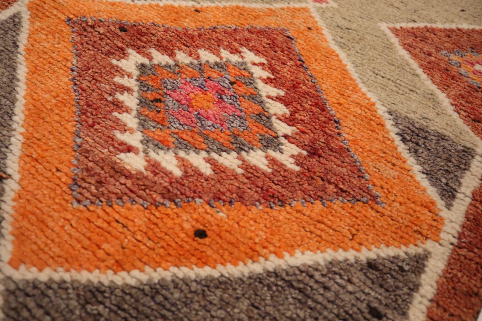 Thumbnail 14 for Antique Turkey Tribal Rug 93501