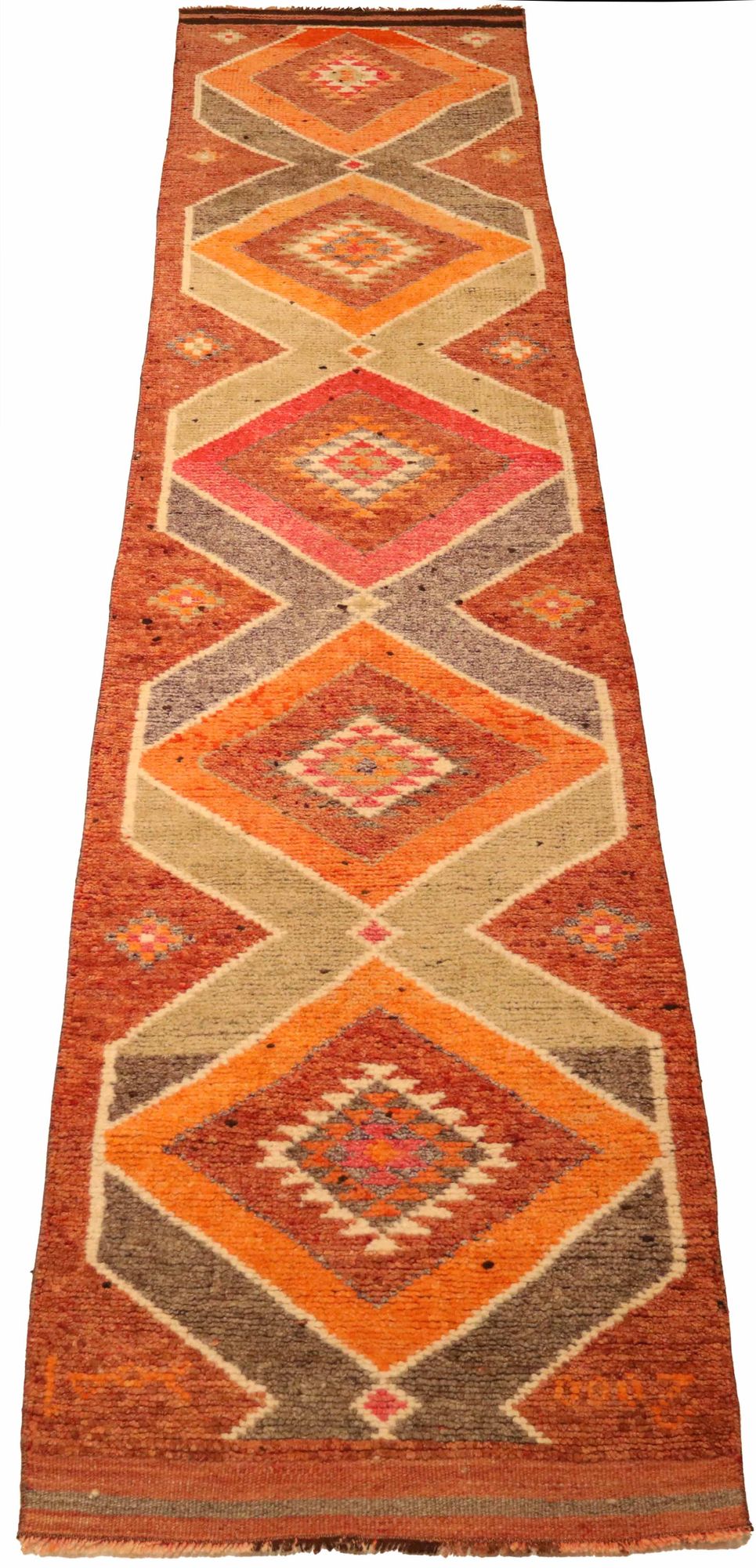 Thumbnail 11 for Antique Turkey Tribal Rug 93501