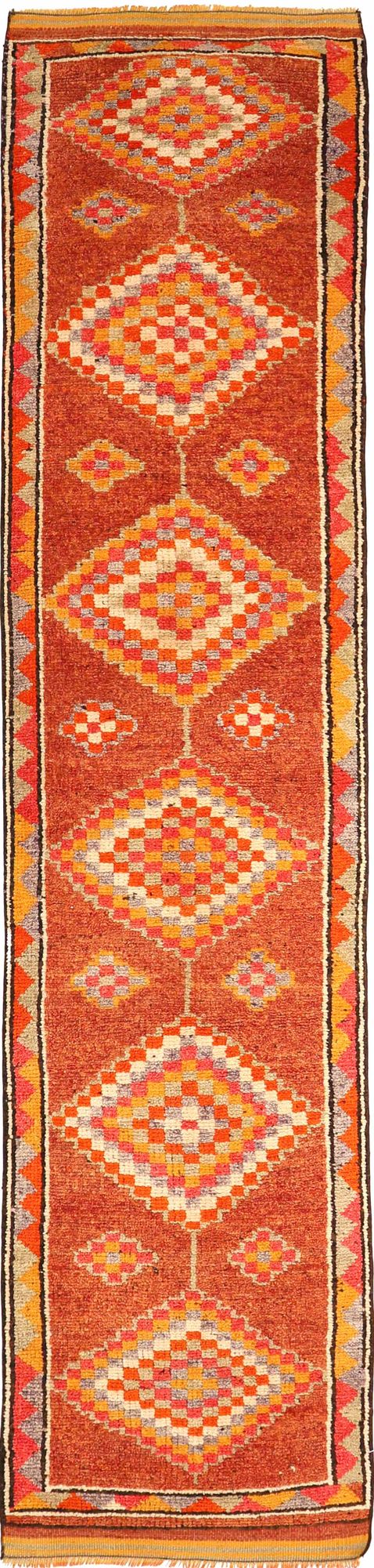 Thumbnail 9 for Antique Turkey Tribal Rug 93502