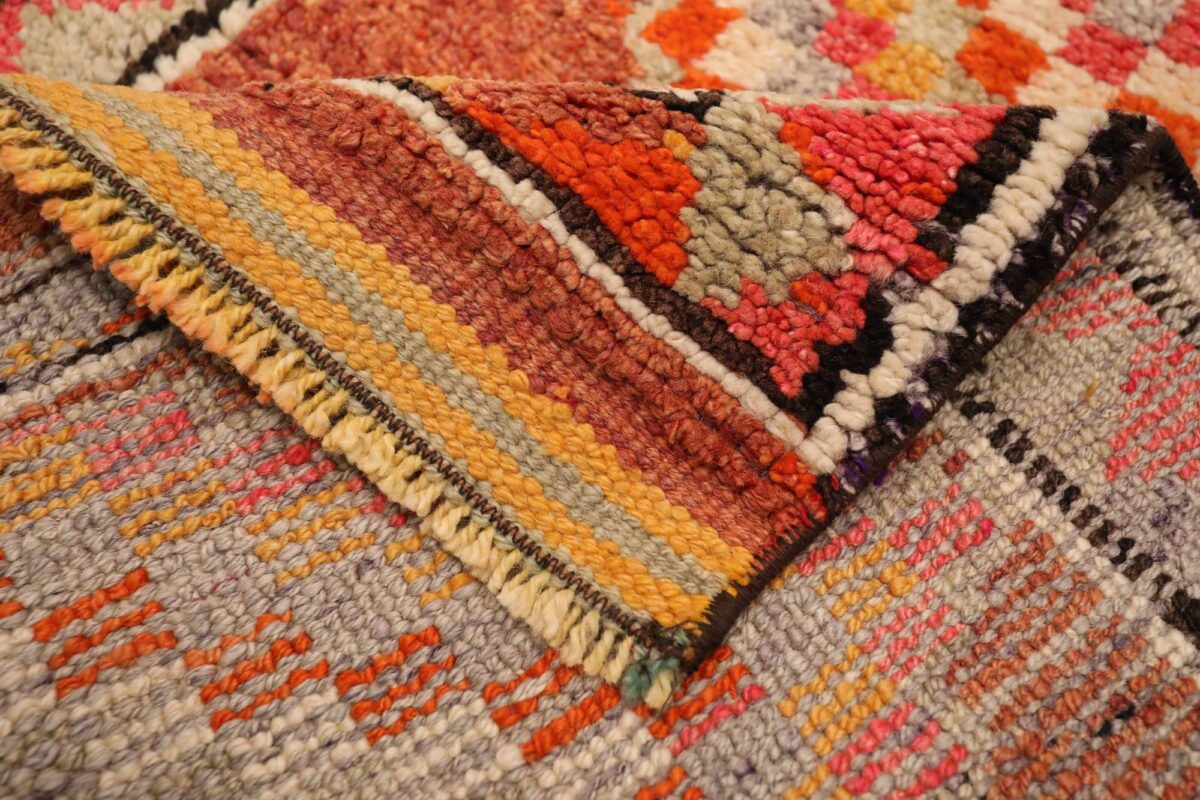 Thumbnail 10 for Antique Turkey Tribal Rug 93502