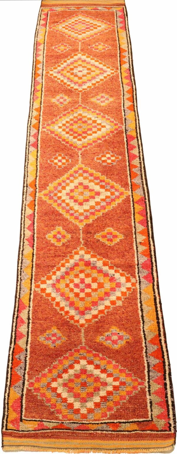 Thumbnail 13 for Antique Turkey Tribal Rug 93502