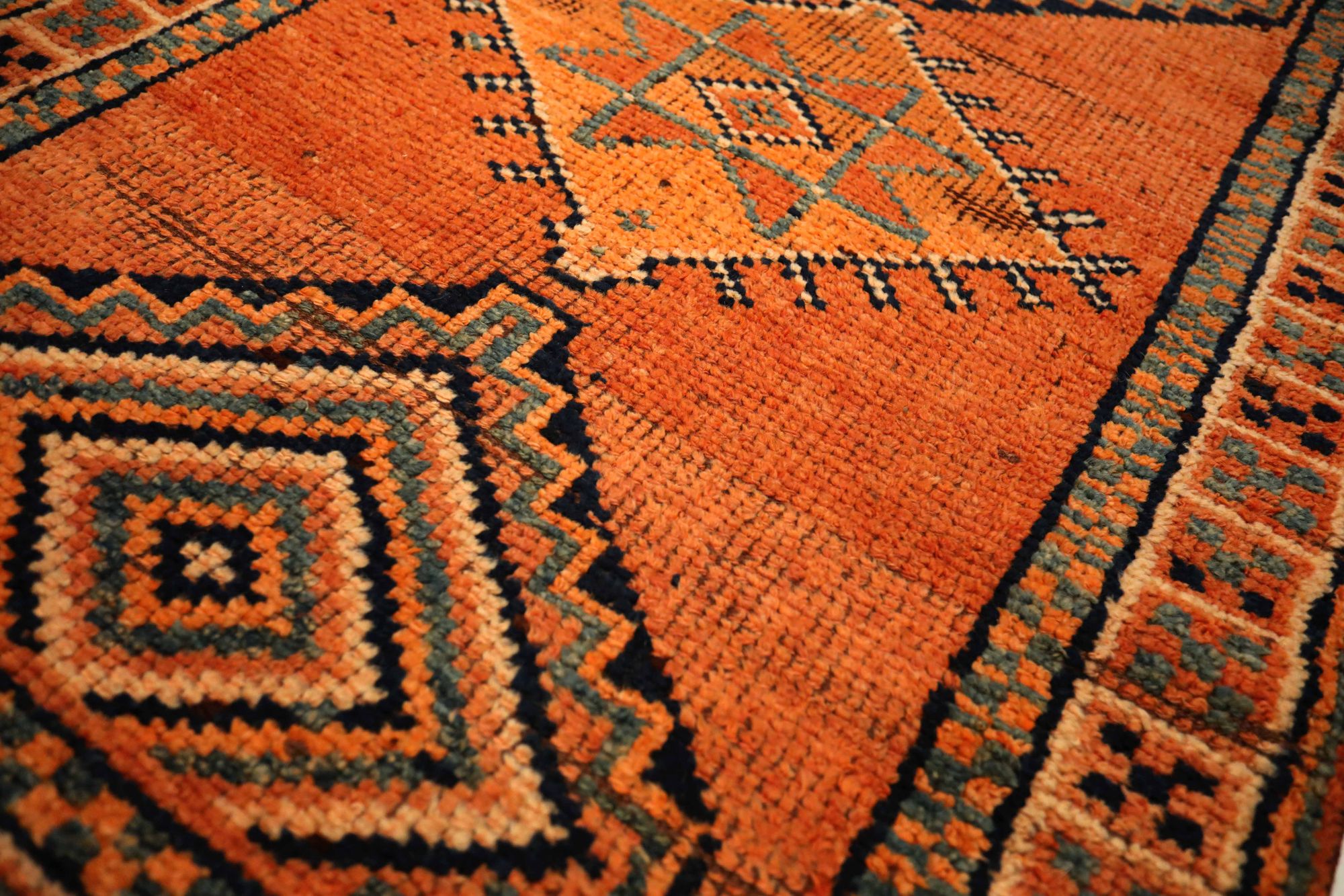 Thumbnail 4 for Antique Turkey Tribal Rug 93503