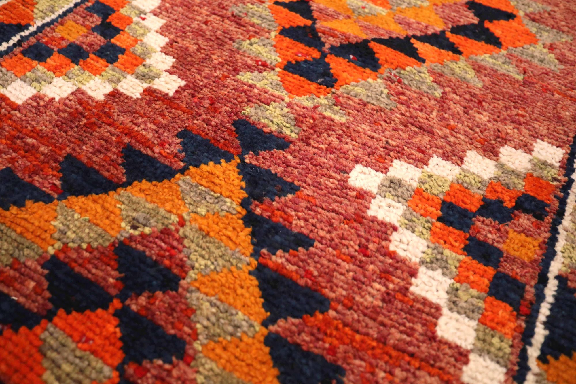 Thumbnail 6 for Antique Turkey Tribal Rug 93507