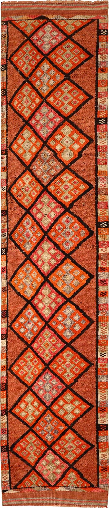 Thumbnail 9 for Antique Turkey Tribal Rug 93510