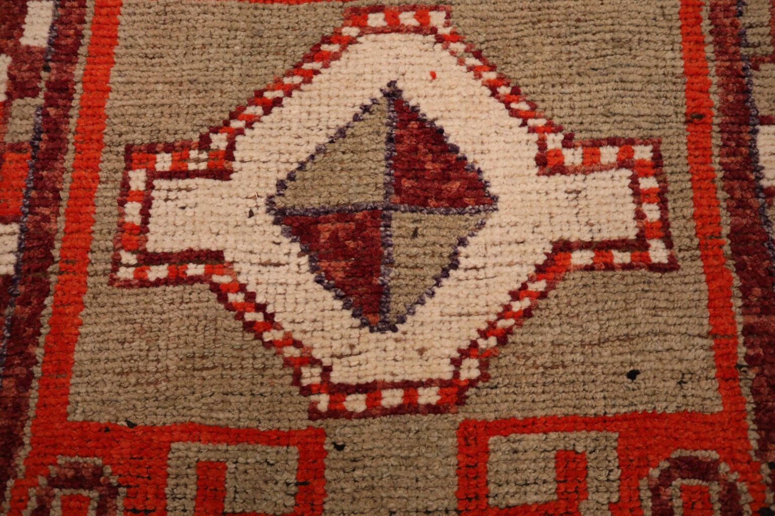 Thumbnail 7 for Antique Turkey Tribal Rug 93533