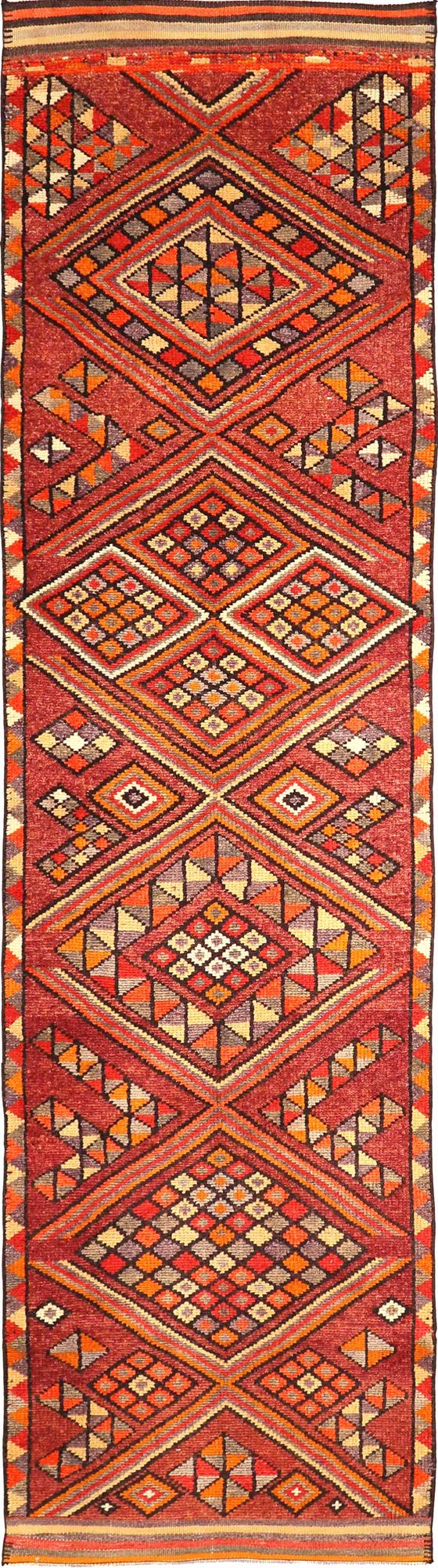 Thumbnail 7 for Antique Turkey Tribal Rug 93544