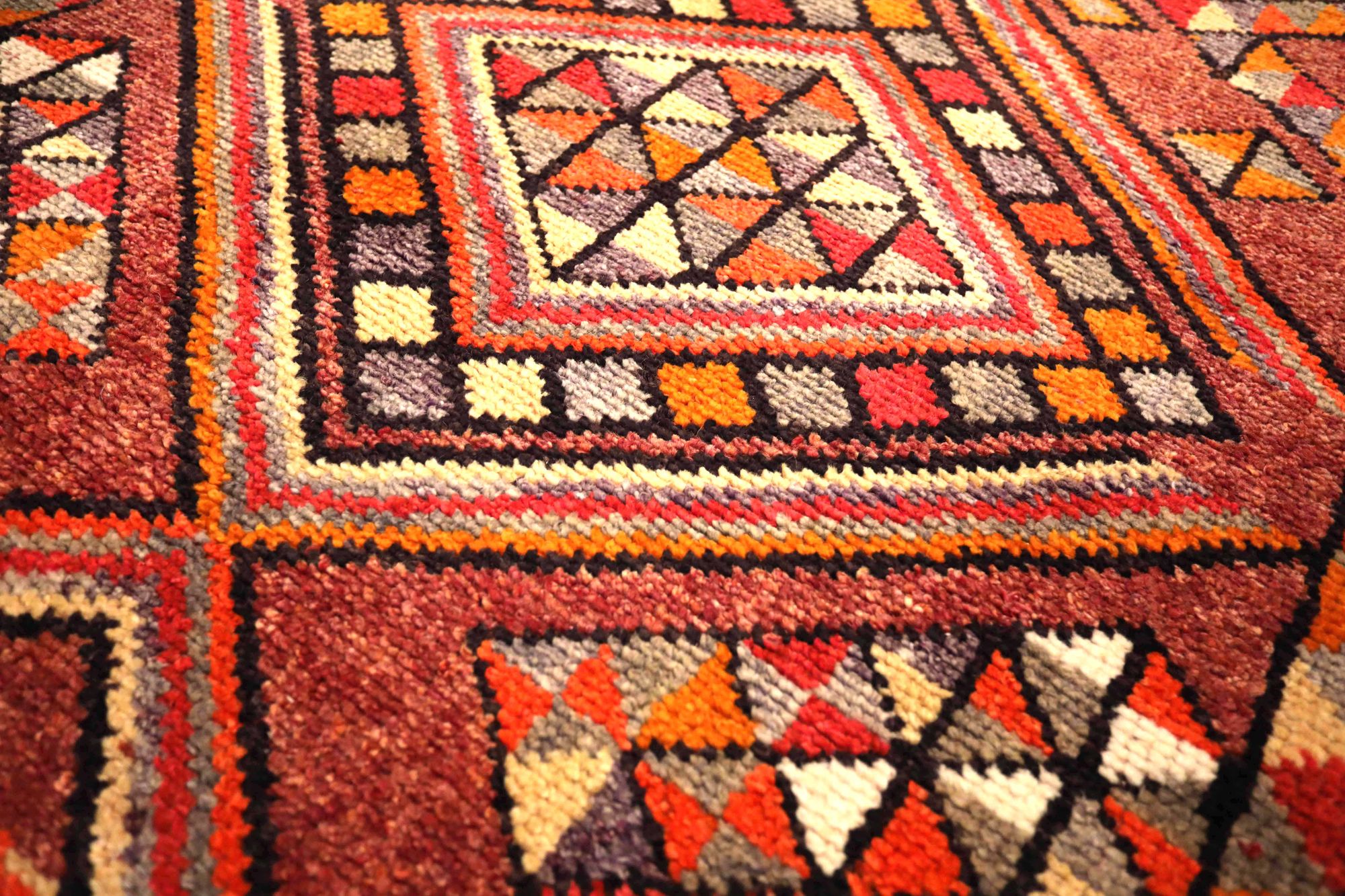Thumbnail 4 for Antique Turkey Tribal Rug 93544