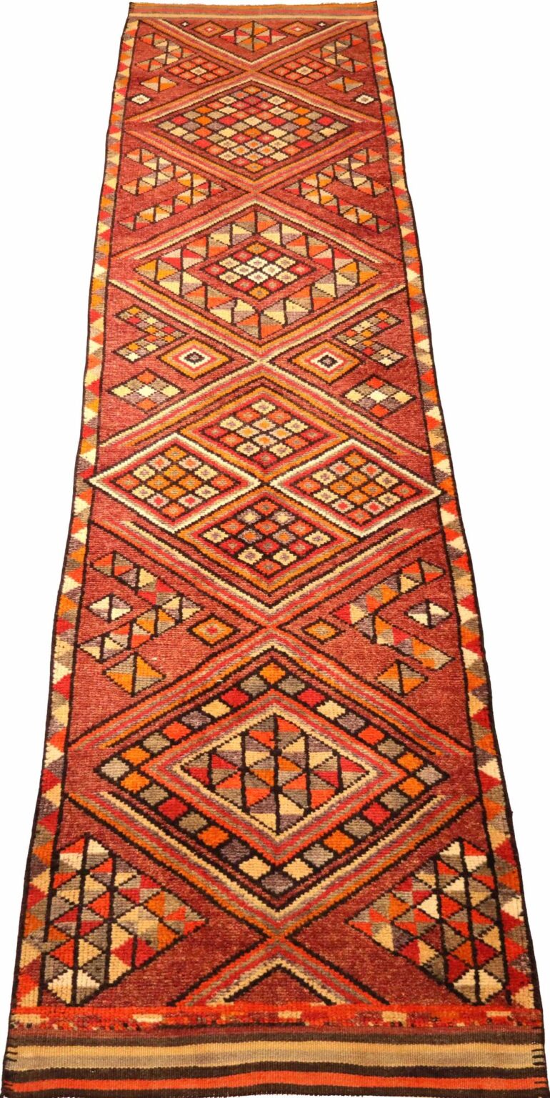 Thumbnail 13 for Antique Turkey Tribal Rug 93544