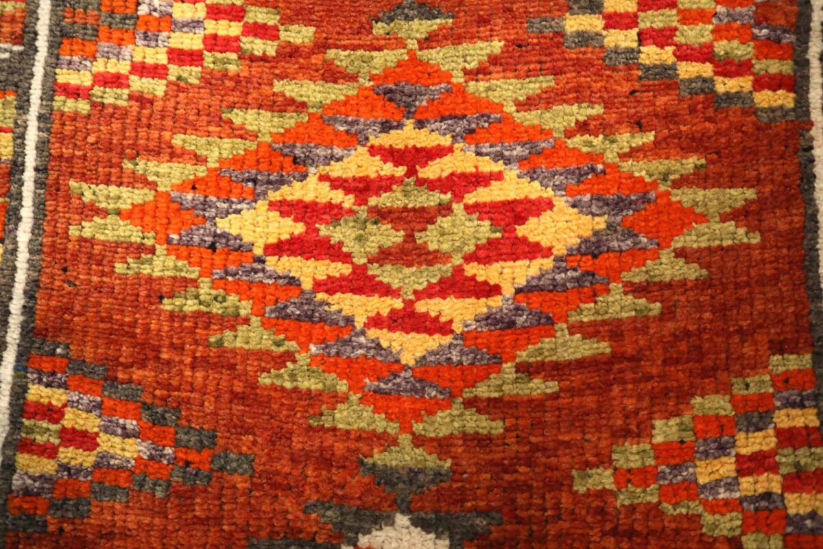 Thumbnail 14 for Antique Turkey Tribal Rug 93549