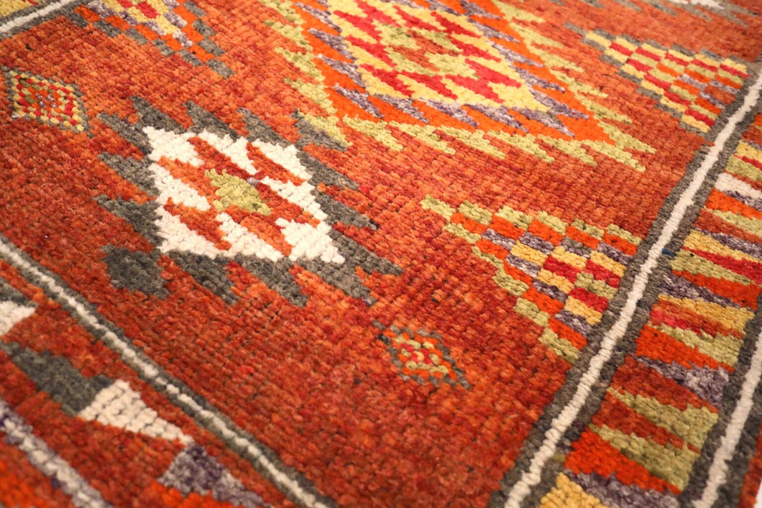 Thumbnail 10 for Antique Turkey Tribal Rug 93549