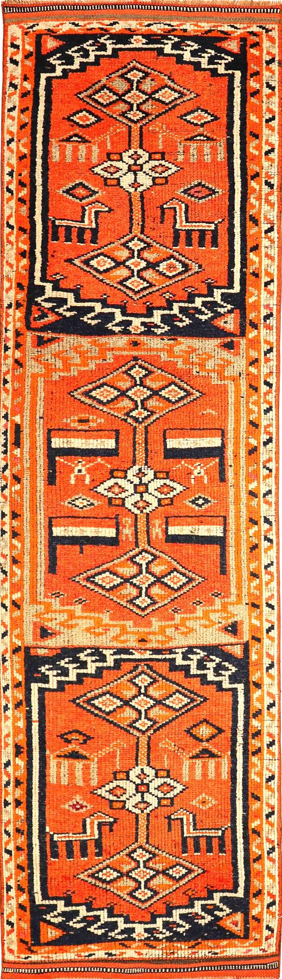Thumbnail 7 for Antique Turkey Tribal Rug 93552