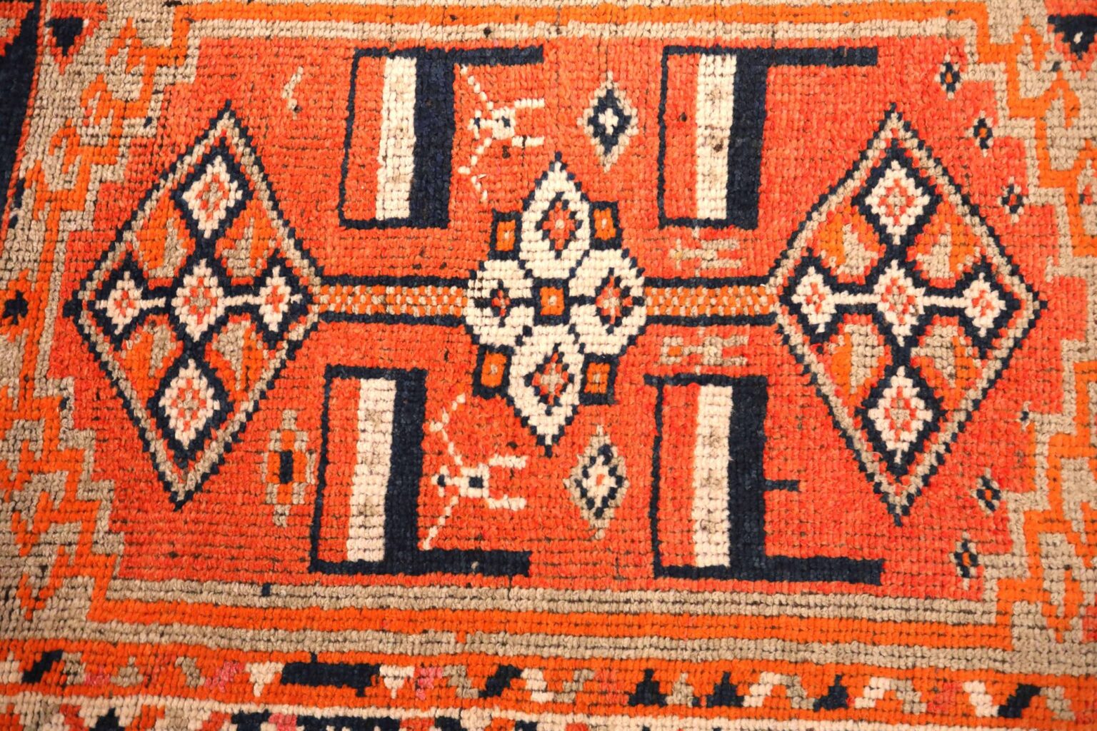 Thumbnail 5 for Antique Turkey Tribal Rug 93552