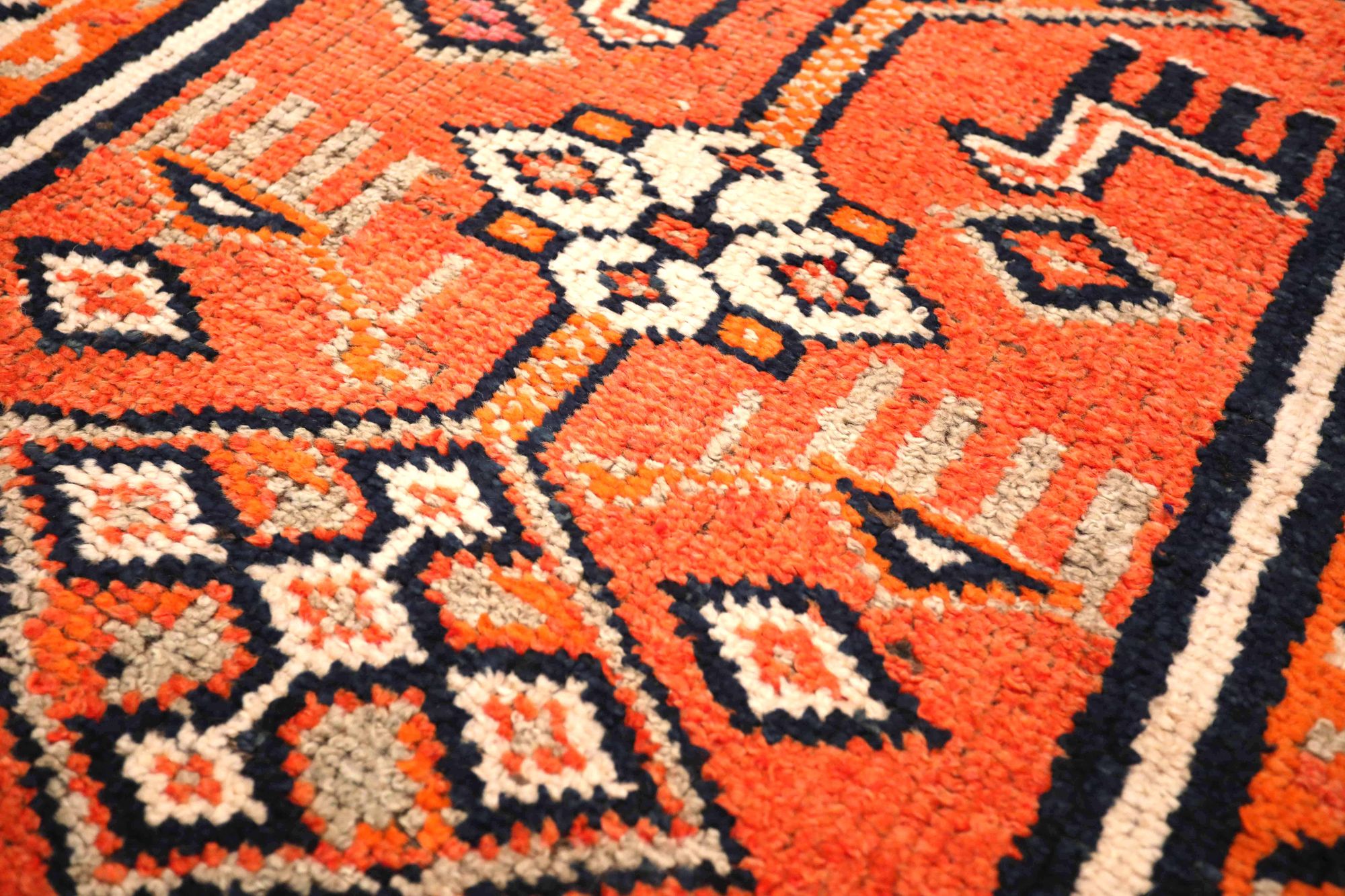 Thumbnail 4 for Antique Turkey Tribal Rug 93552
