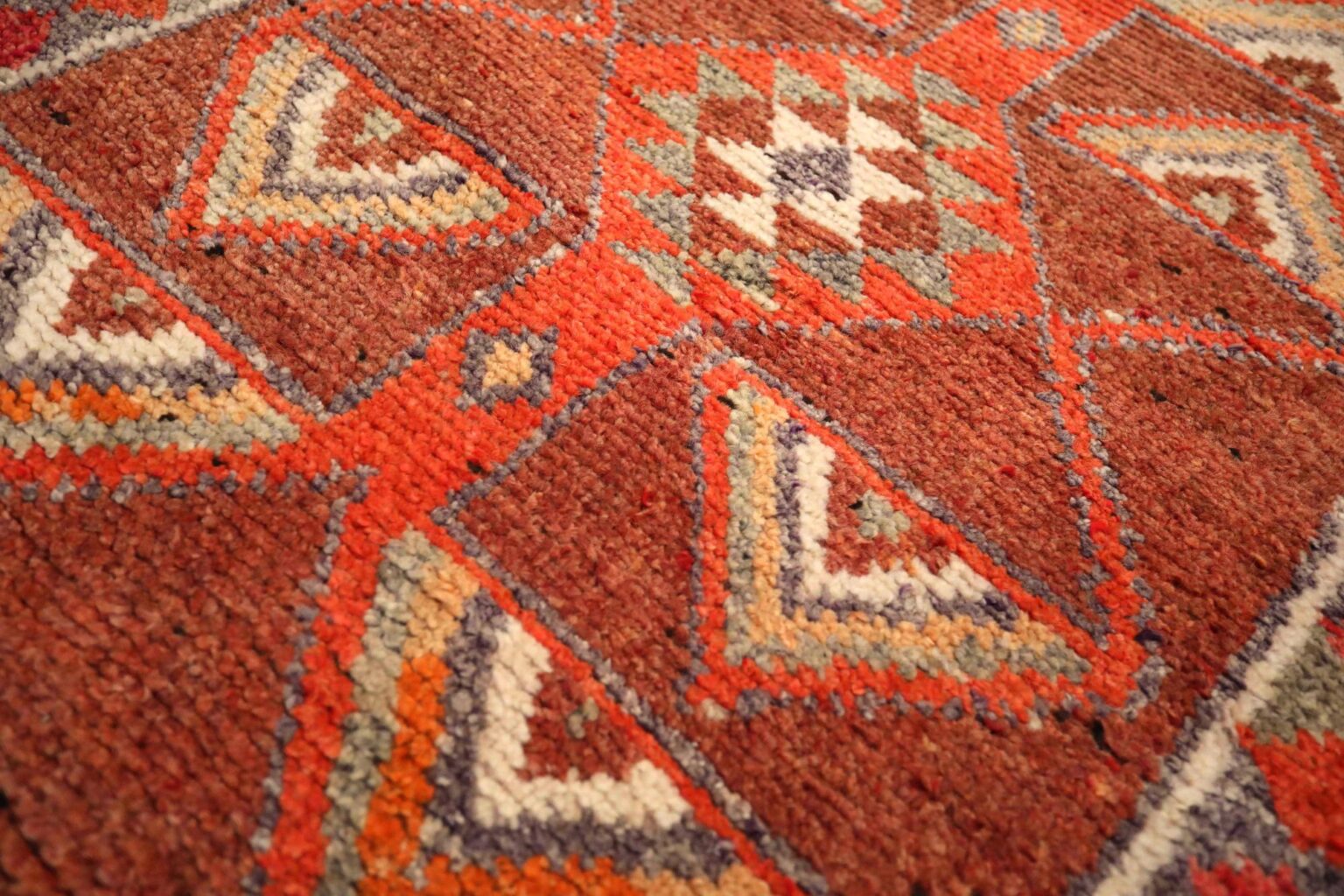 Thumbnail 9 for Antique Turkey Tribal Rug 93560