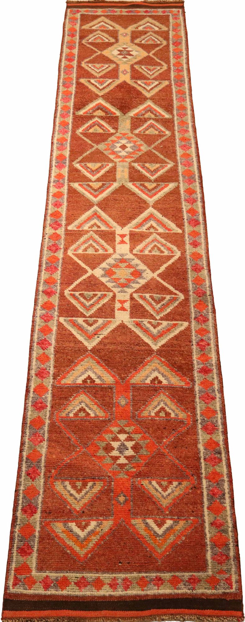 Thumbnail 10 for Antique Turkey Tribal Rug 93560