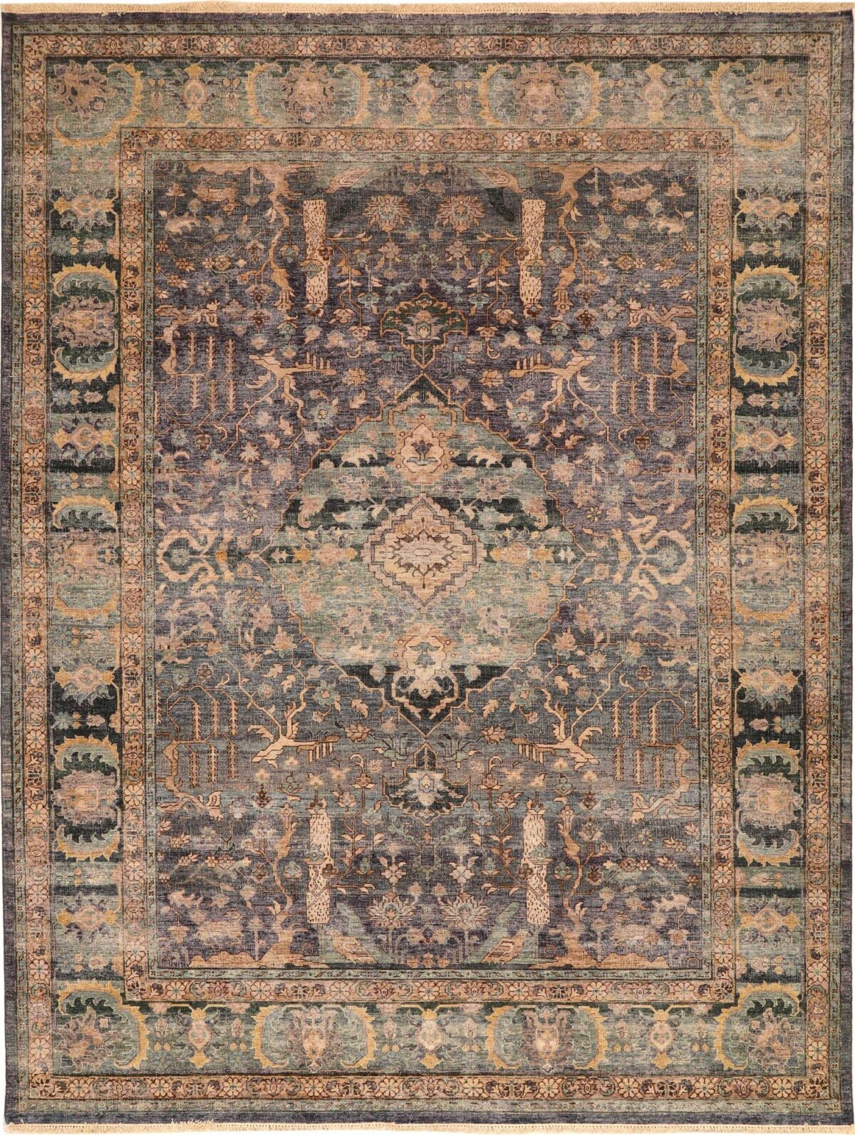 Thumbnail 5 for India Mahal Modern / Contemporary Rug 93579