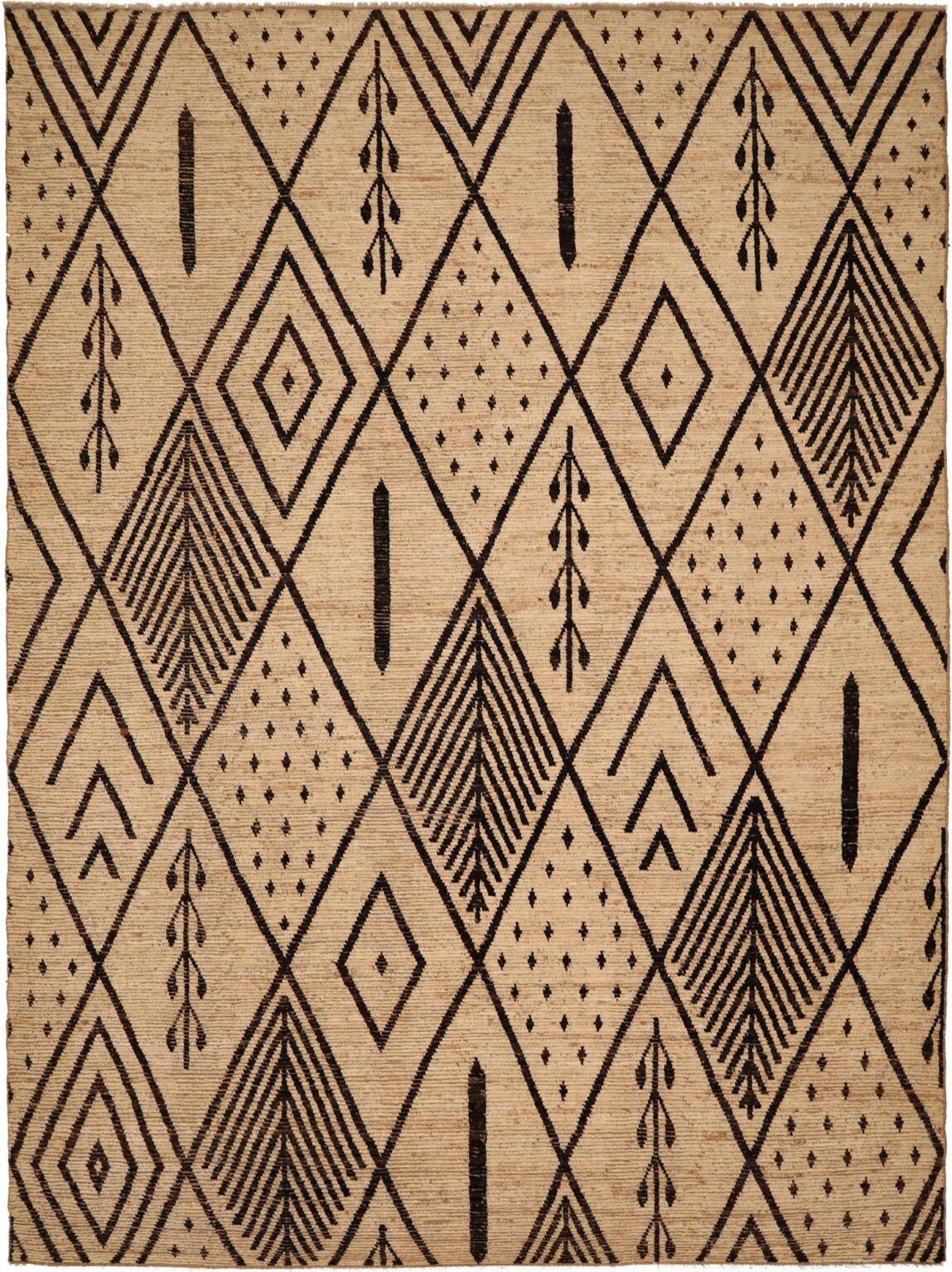 Thumbnail 5 for Afghanistan Moroccan Tribal Rug 93594