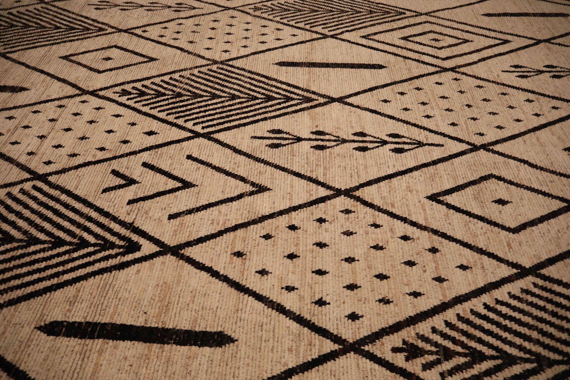 Thumbnail 4 for Afghanistan Moroccan Tribal Rug 93594