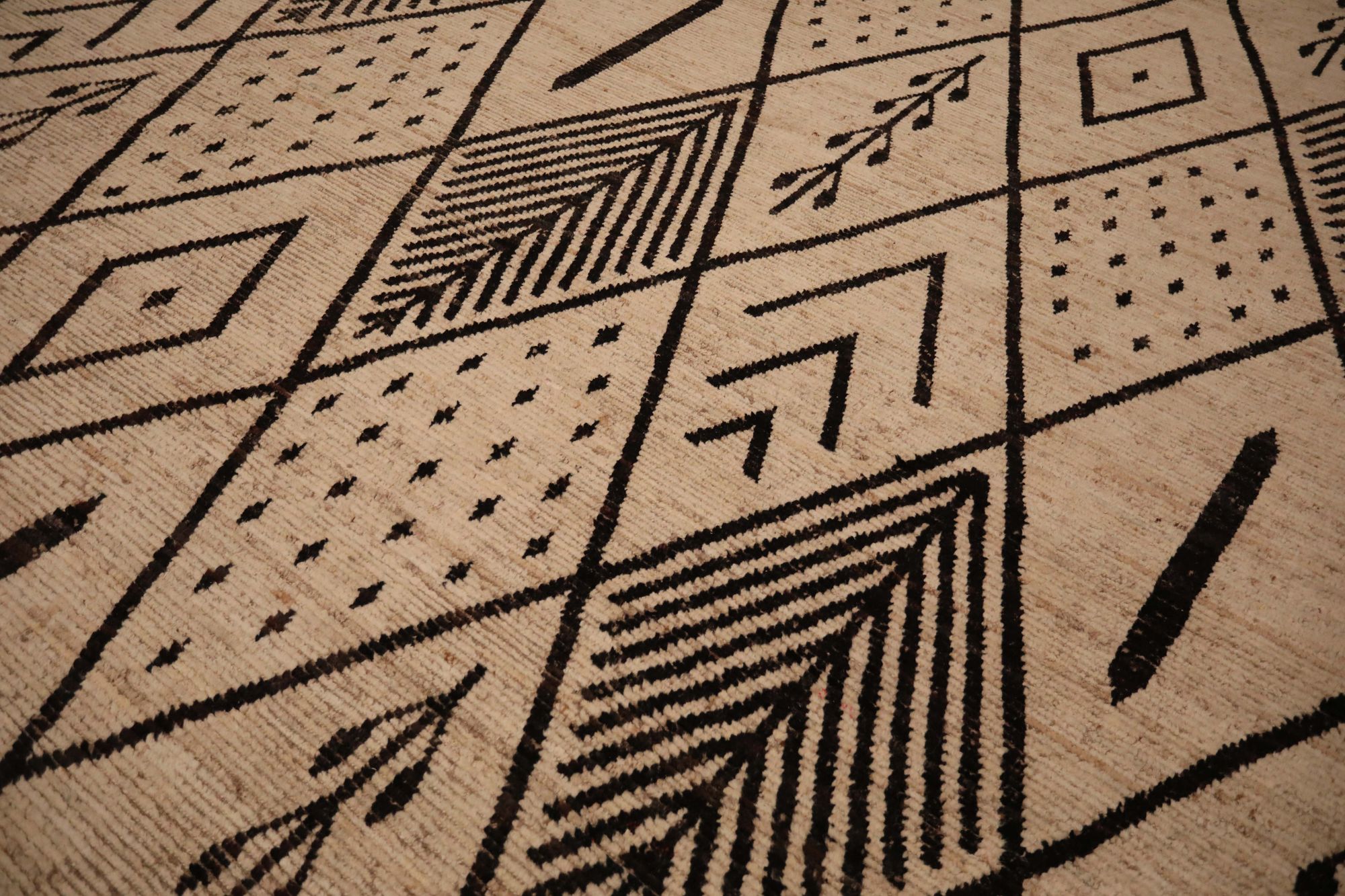 Thumbnail 6 for Afghanistan Moroccan Tribal Rug 93594