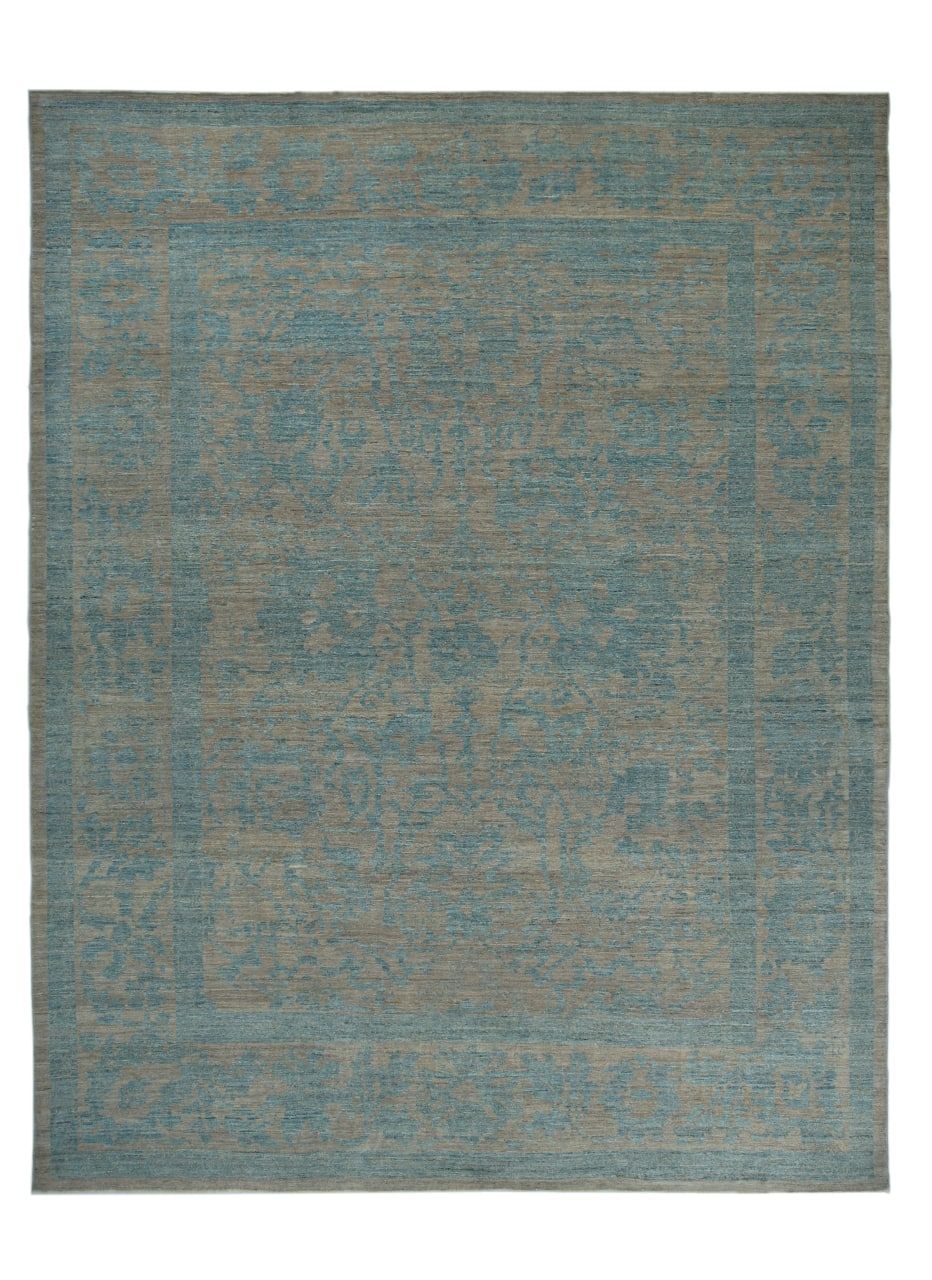 Thumbnail 5 for Turkey Oushak Tribal Rug 93603