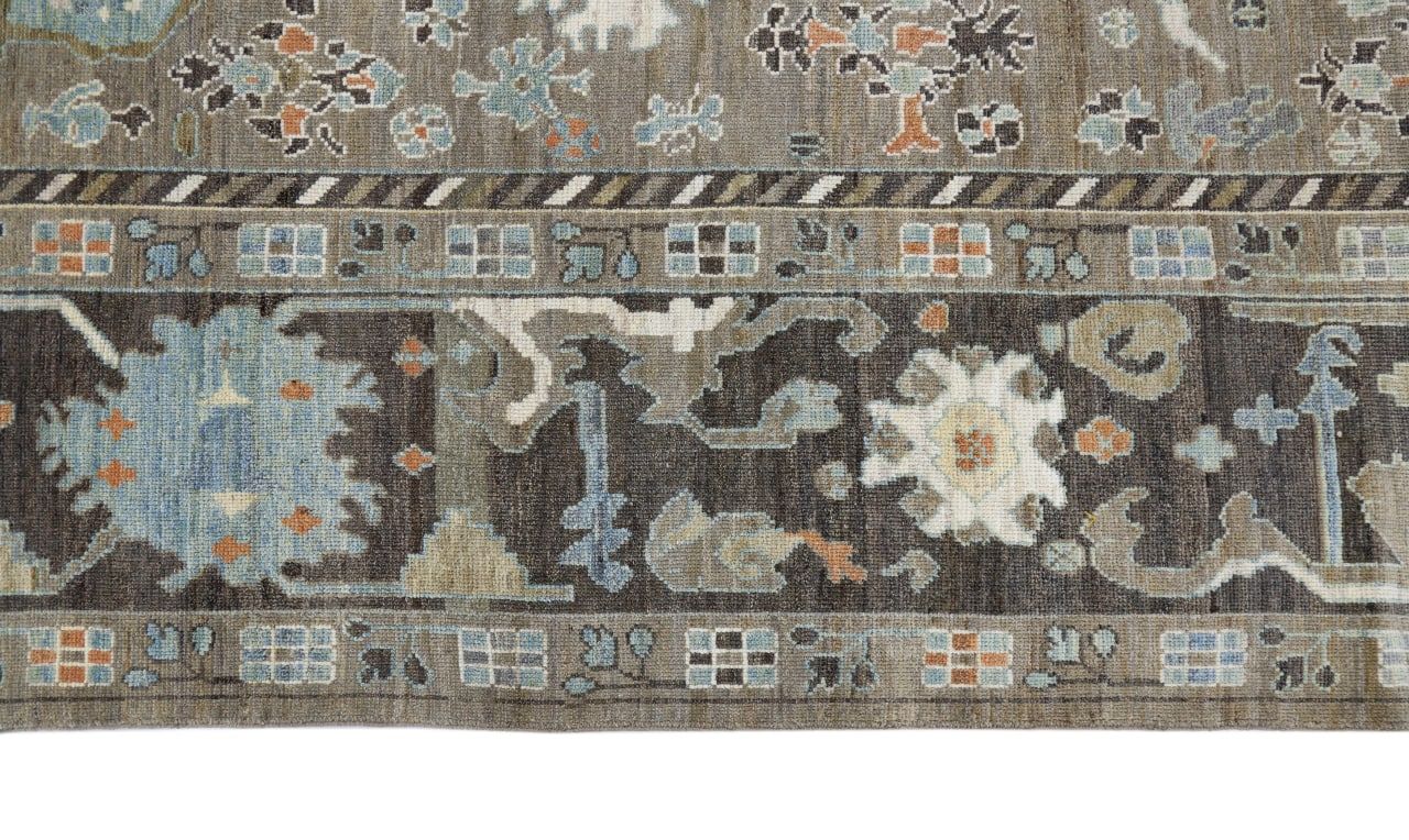 Thumbnail 2 for Turkey Oushak Tribal Rug 93606