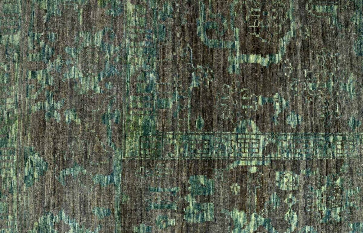 Thumbnail 4 for Turkey Oushak Tribal Rug 93613