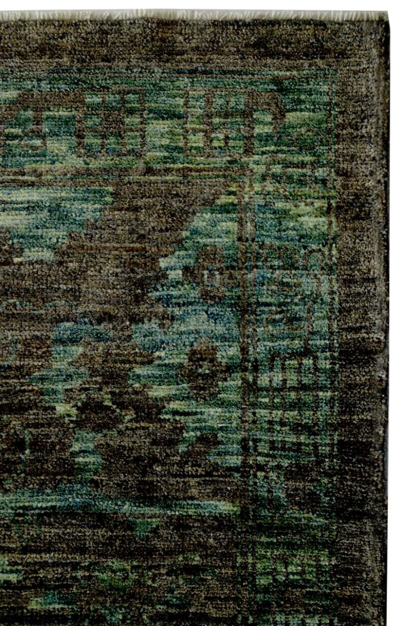 Thumbnail 3 for Turkey Oushak Tribal Rug 93613