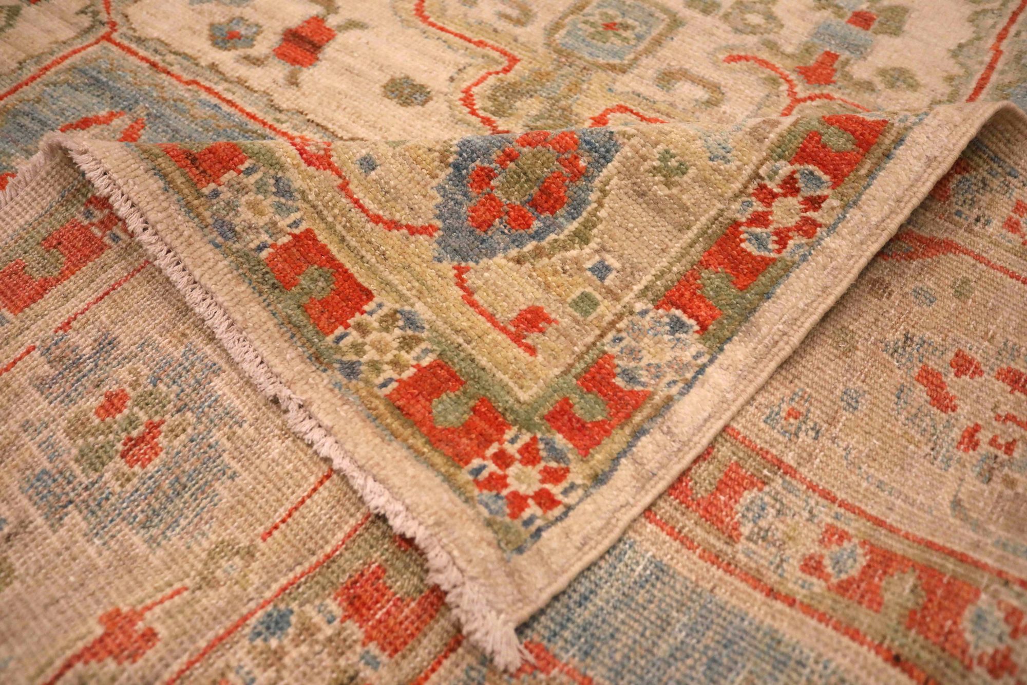 Thumbnail 6 for Turkey Oushak Tribal Rug 93615