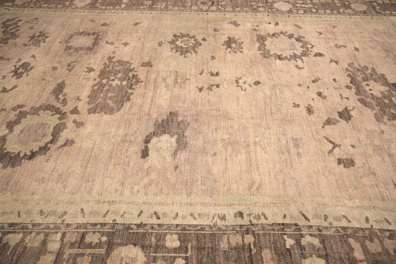 Thumbnail 11 for Turkey Oushak Tribal Rug 93616