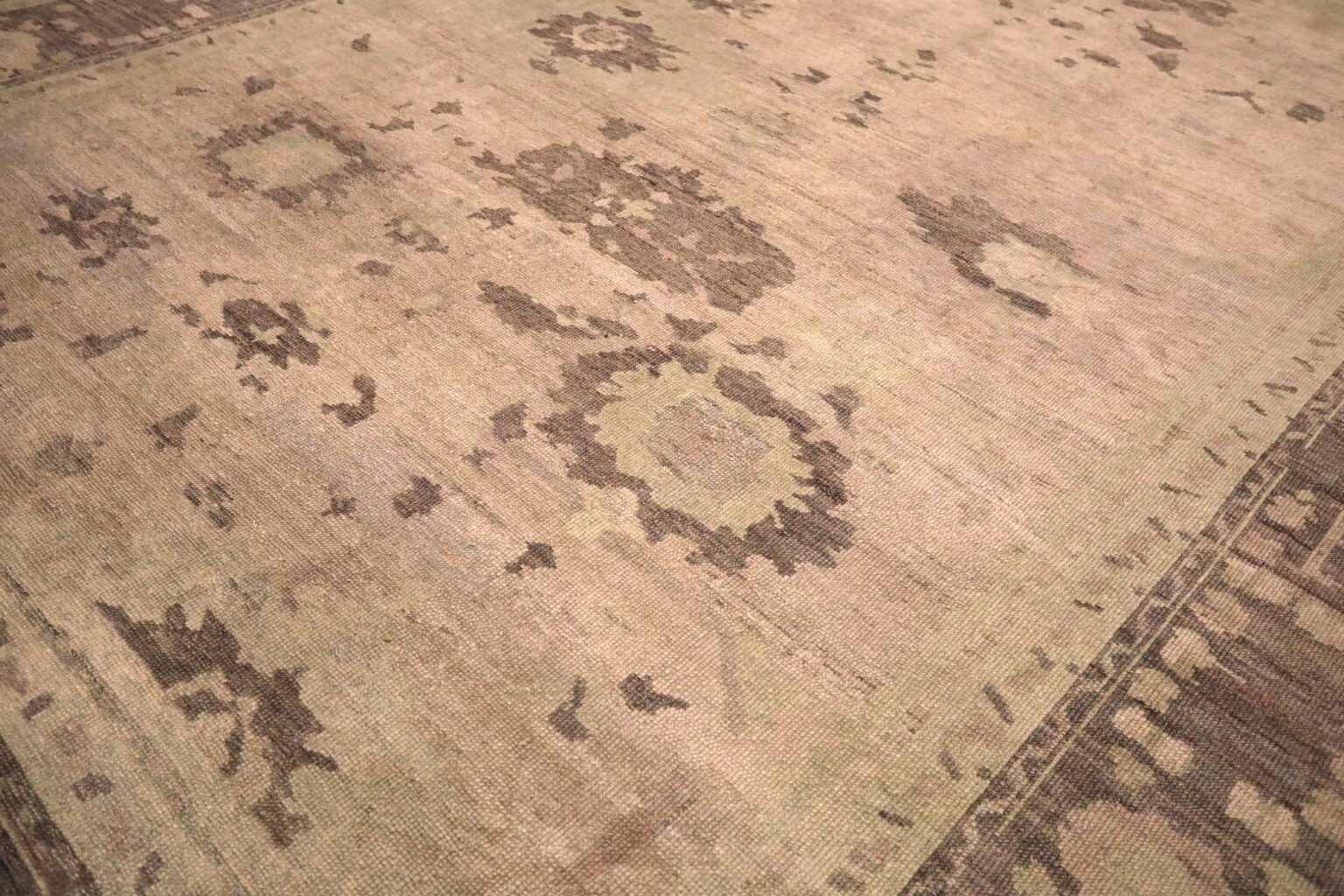 Thumbnail 12 for Turkey Oushak Tribal Rug 93616