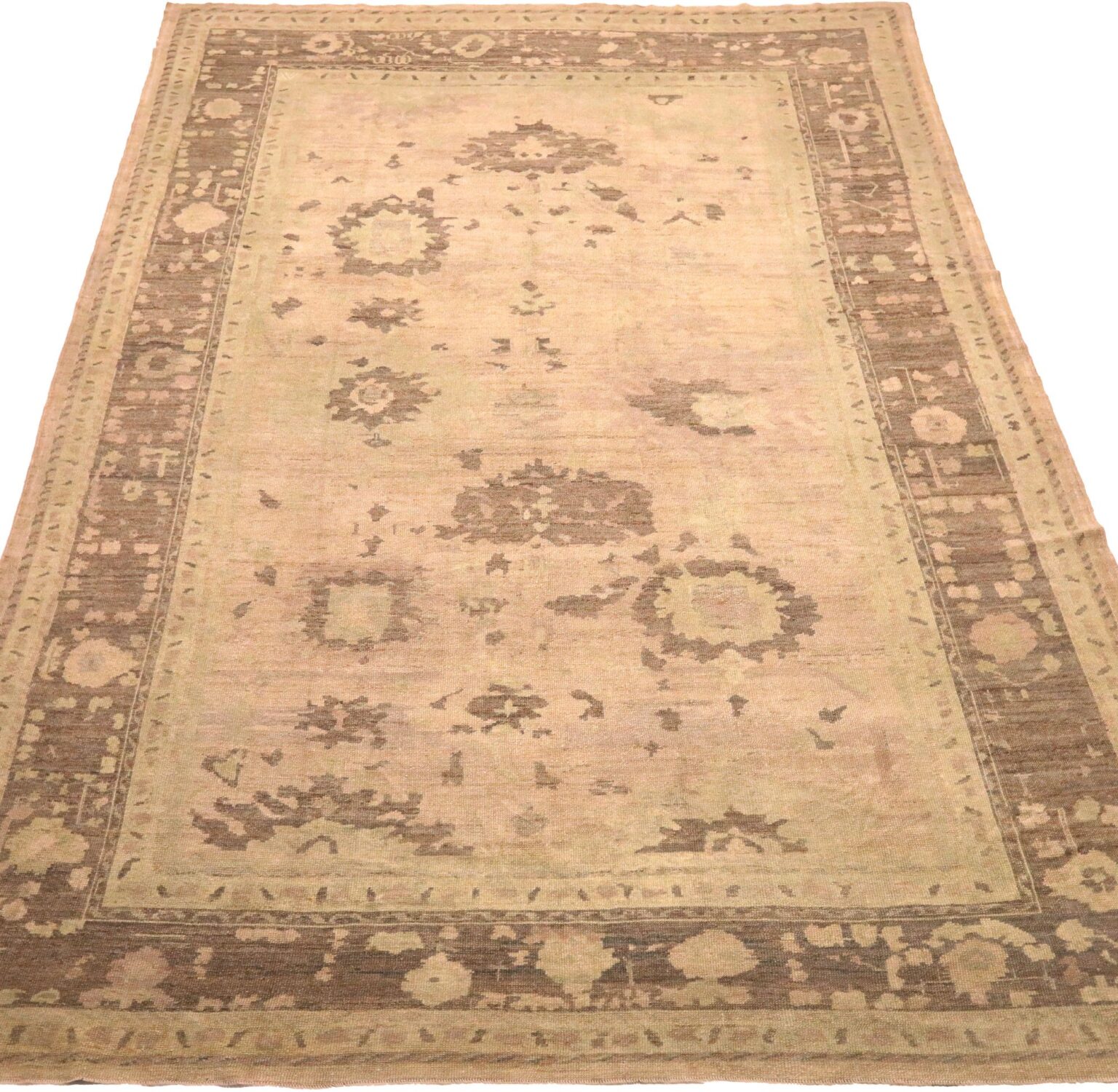 Thumbnail 9 for Turkey Oushak Tribal Rug 93616