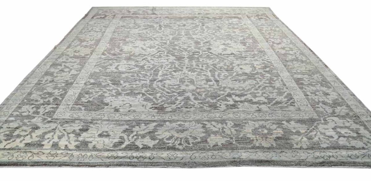 Thumbnail 7 for Turkey Oushak Tribal Rug 93617