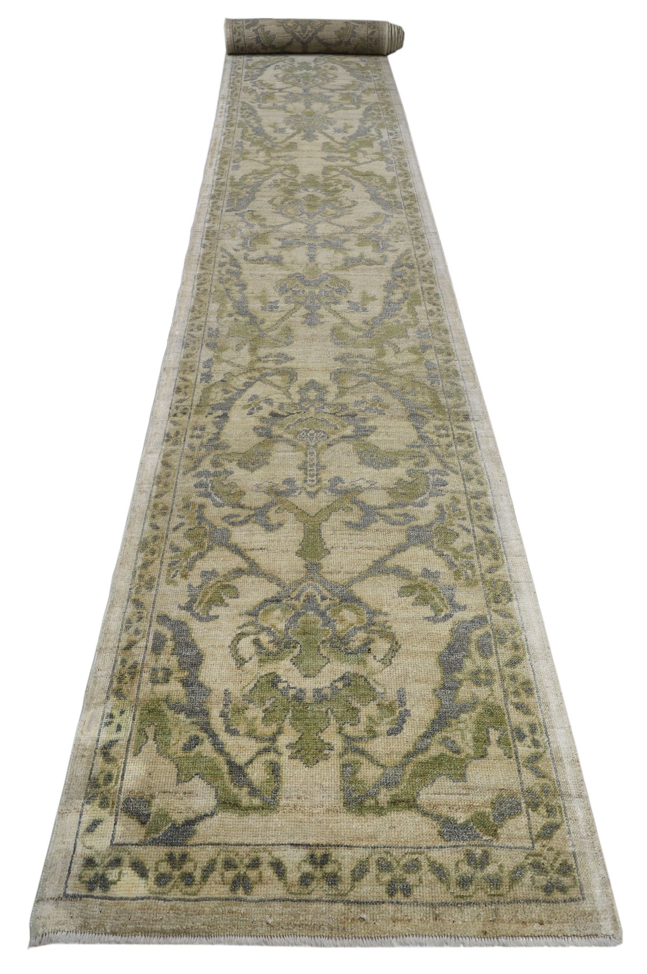 Thumbnail 10 for Turkey Oushak Tribal Rug 93618