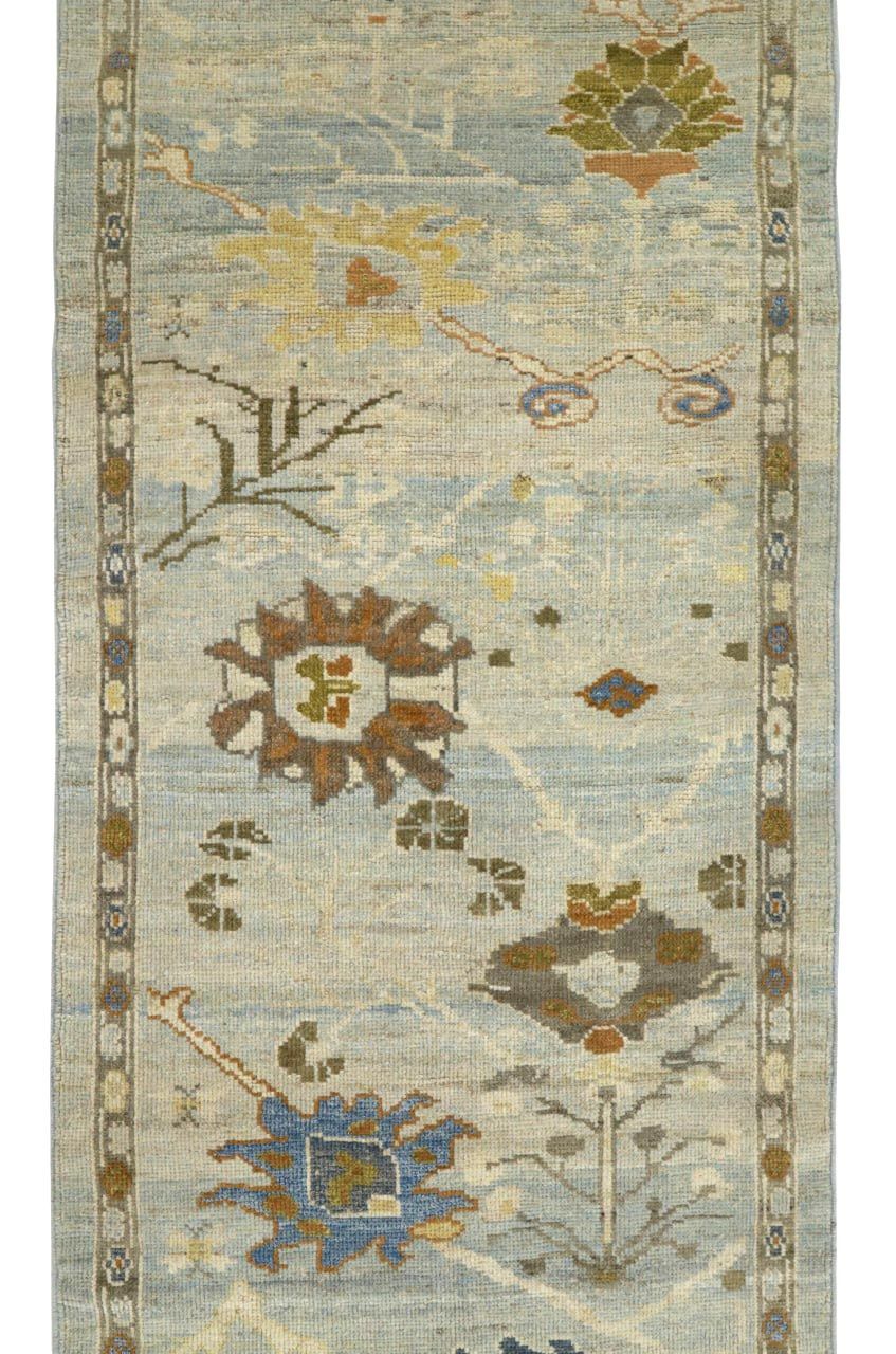 Thumbnail 8 for Turkey Oushak Tribal Rug 93619